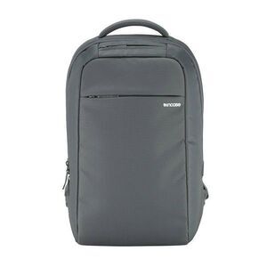 Incase Gray Polyester Padded Backpack for Laptop Solid Pattern Tech Gear EUC